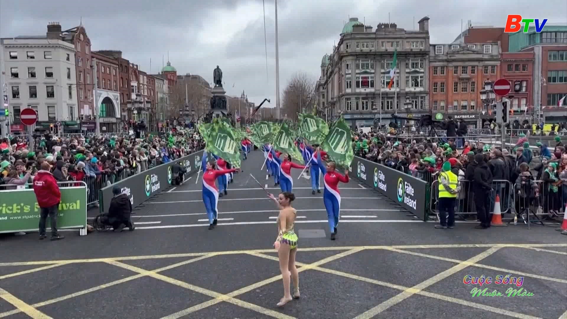 Dublin diễu hành kỷ niệm ngày thánh Patrick